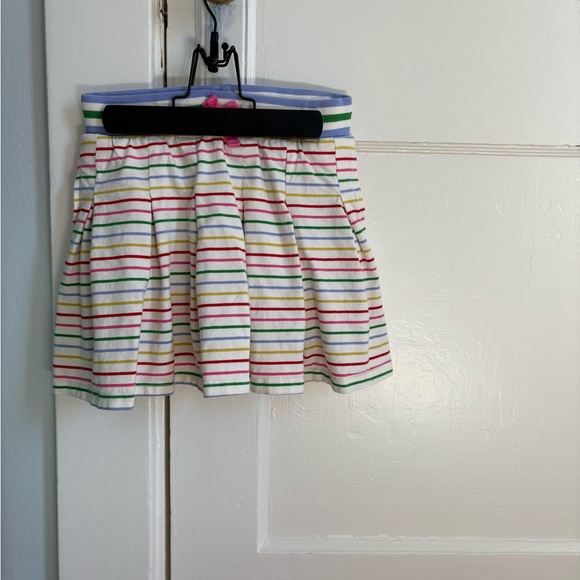 Mini Boden Blue and Green Striped Skirt - Picture 1 of 3
